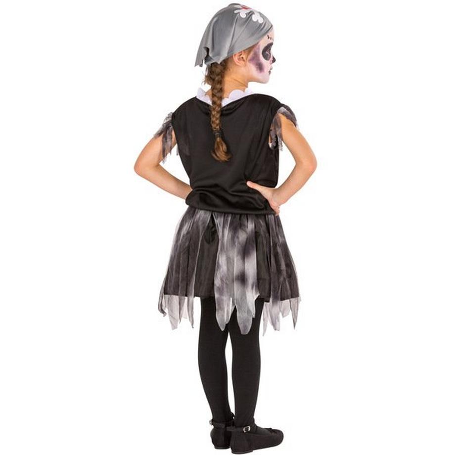 Tectake  Costume da scheletro di pirata 