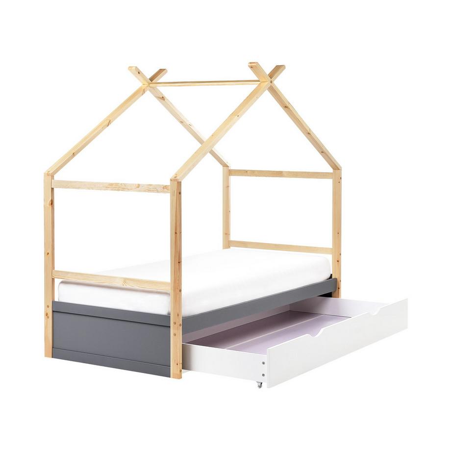 Beliani Letto per bambini en Legno di pino Moderno ORGEVAL  