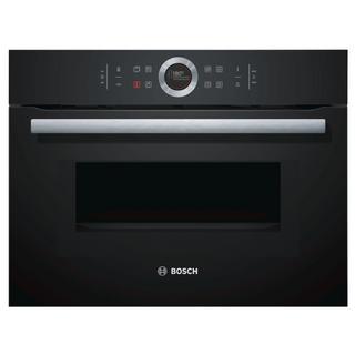 Bosch CMG633BB1 - Kompaktbackofen mit Mikrowelle, Serie 8, 45 Liter  