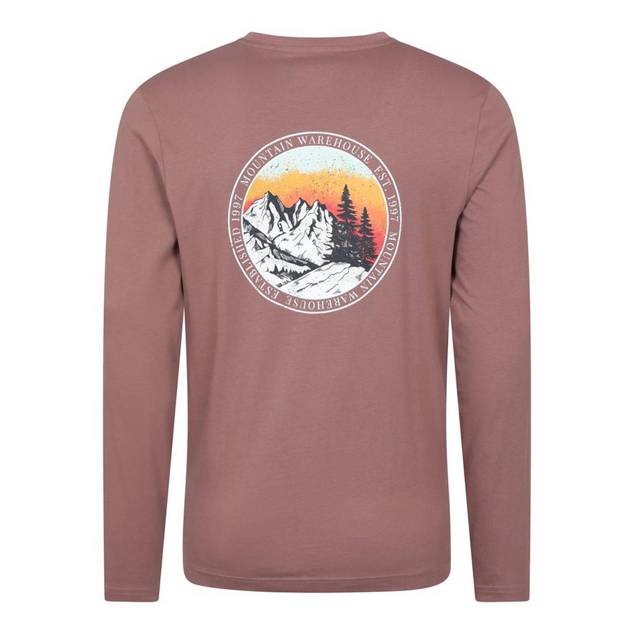 Mountain Warehouse  T-ShirtManches Longues Motiftyle Graphique Circle Mountain Sunset 