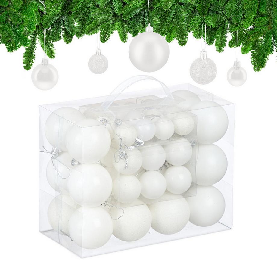 Ensemble de boules de Noël