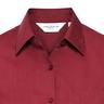 Russell  Collection Popelin Bluse Rot Bunt