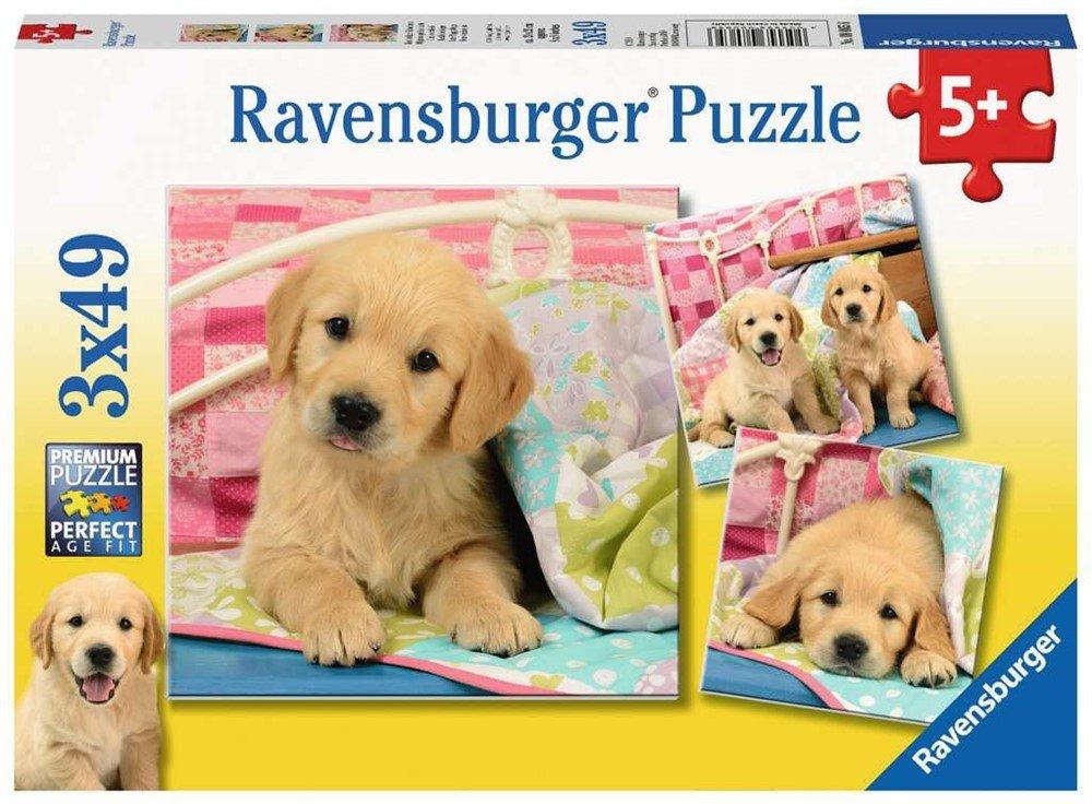 Ravensburger  Ravensburger puzzel Schattige hondjes - 3x 49 stukjes 