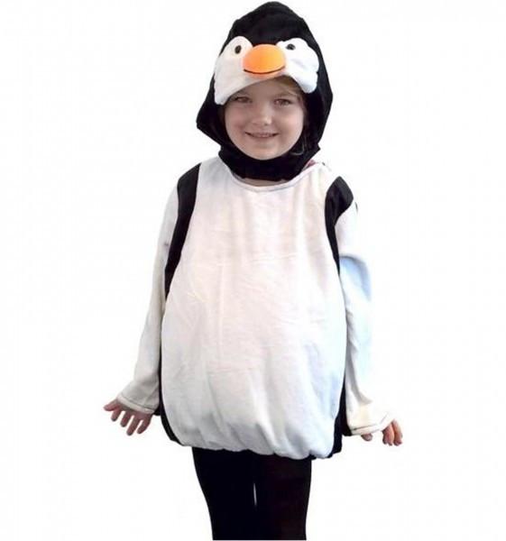 Image of Kinderkostüm Pinguin Schwarz