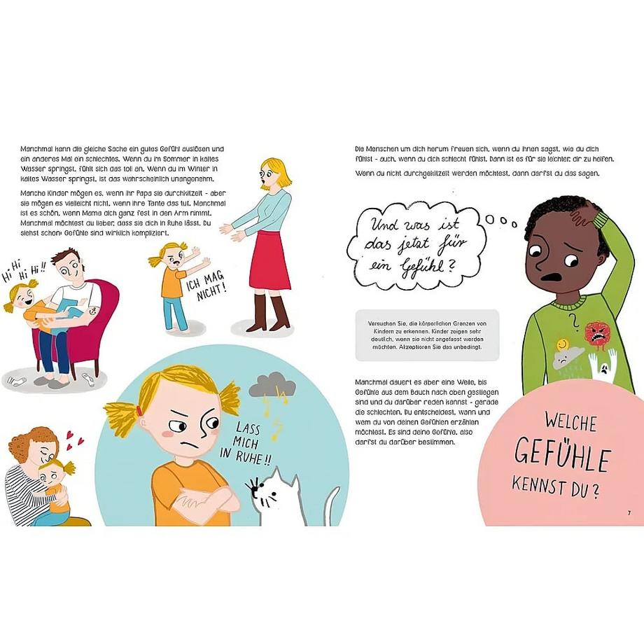 Von wegen Bienchen und Blümchen! Aufklärung, Gefühle und Körperwissen für Kinder ab 5 Müller, Carsten; Siegl, Sarah; Völker, Emily Claire (Illustrationen) Gebundene Ausgabe 