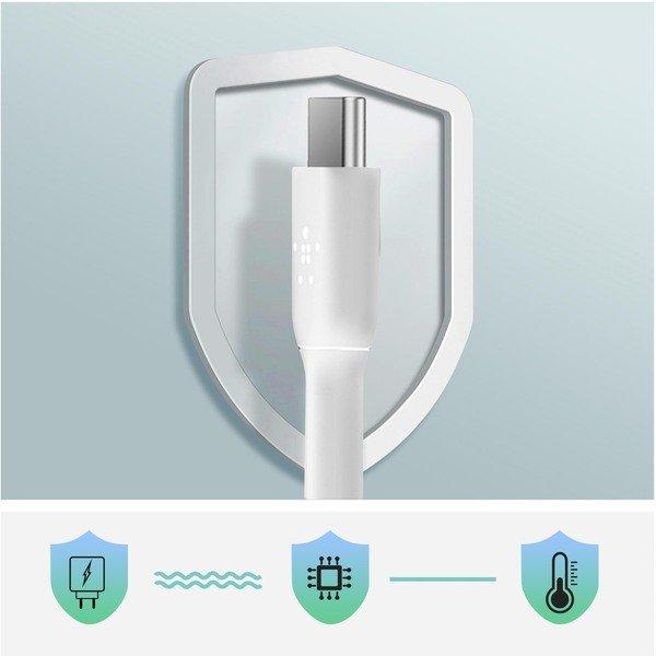 belkin  Belkin USB / USB-C Kabel 2m Weiß 