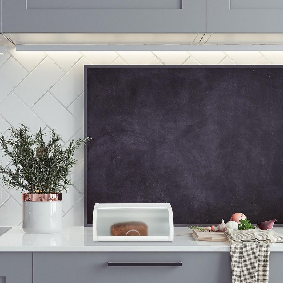 Northix Boîte à pain blanche  