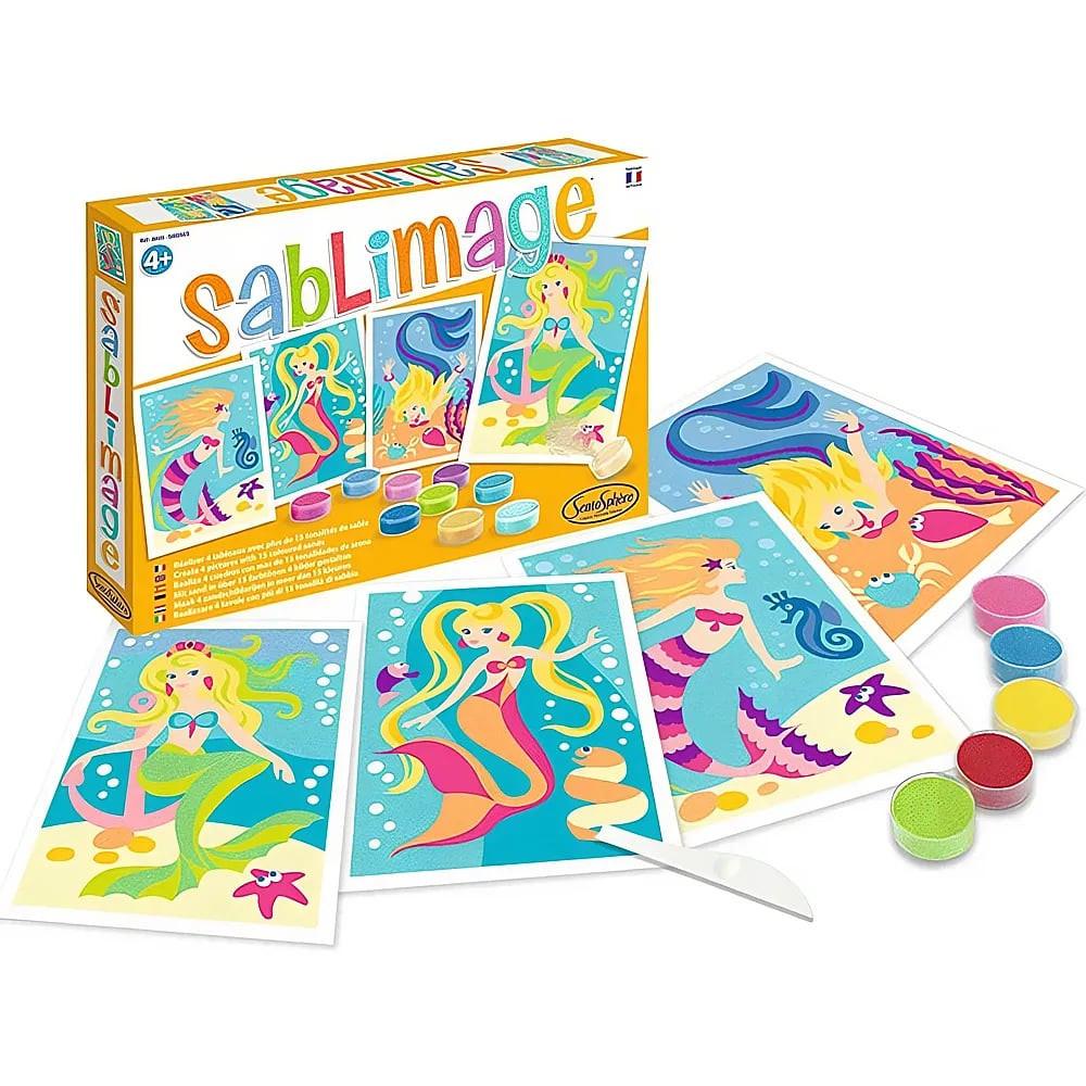 Image of Sandbilder Meerjungfrauen Multicolor