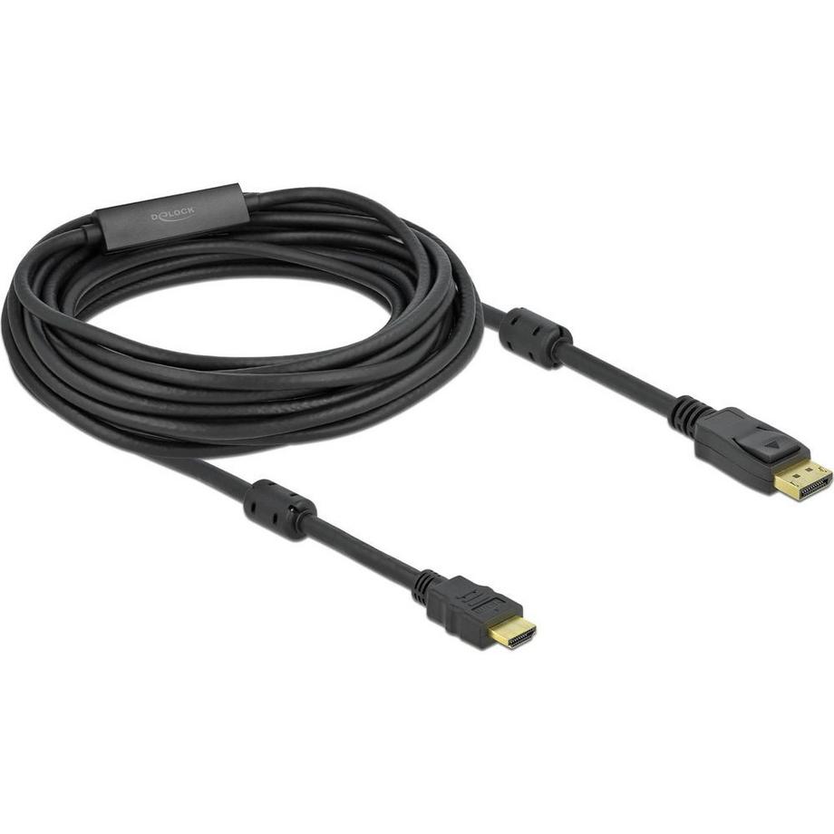 DeLock  DeLOCK DisplayPort attivo 1.2 a cavo per HDMI 4K 60 Hz da 10 m 