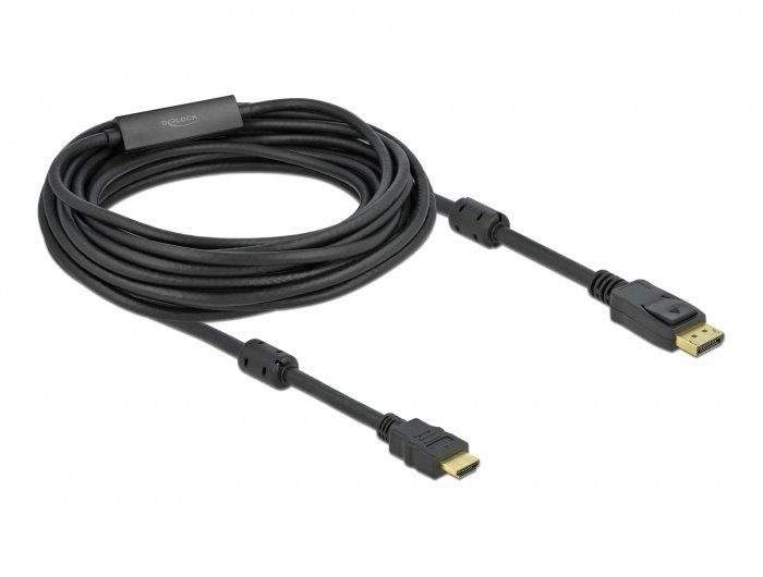 DeLock  DeLOCK Aktives DisplayPort 1.2 zu HDMI Kabel 4K 60 Hz 10 m 