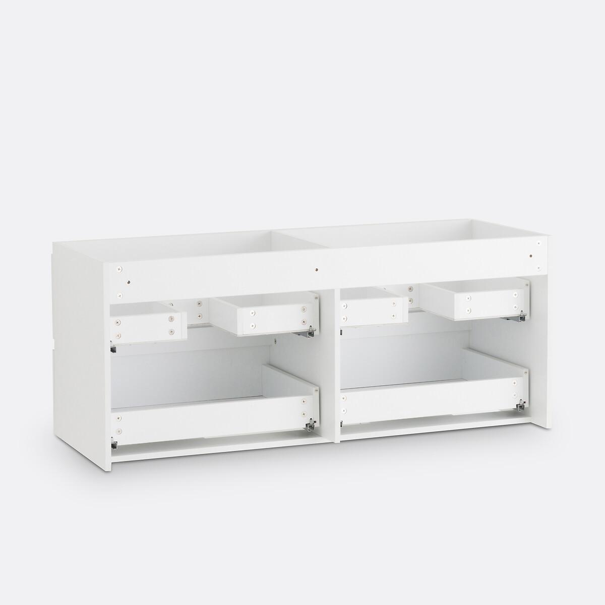 SO'HOME Meuble sous vasque suspendu + miroir L120cm  