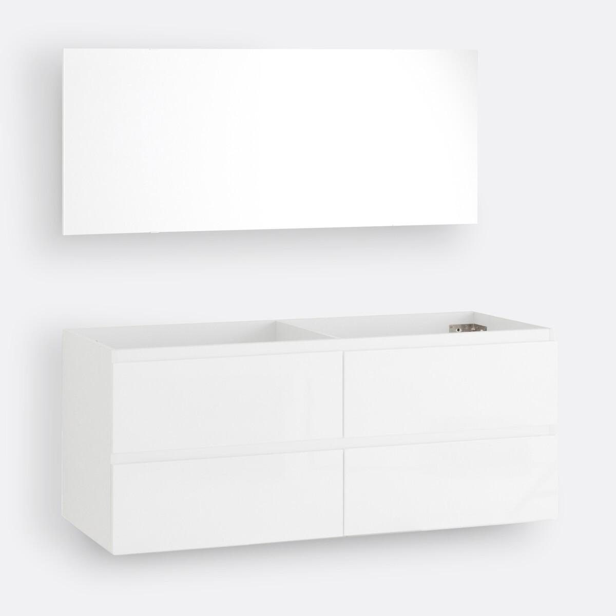 SO'HOME Meuble sous vasque suspendu + miroir L120cm  