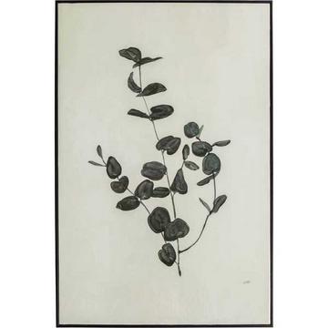 Tableau avec cadre Yaro Eucalyptus Art Frame Noir