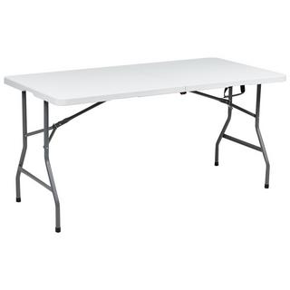Beliani Table de salle à manger de jardin pour 4 personnes en Matière synthétique Moderne CUGNOLI  