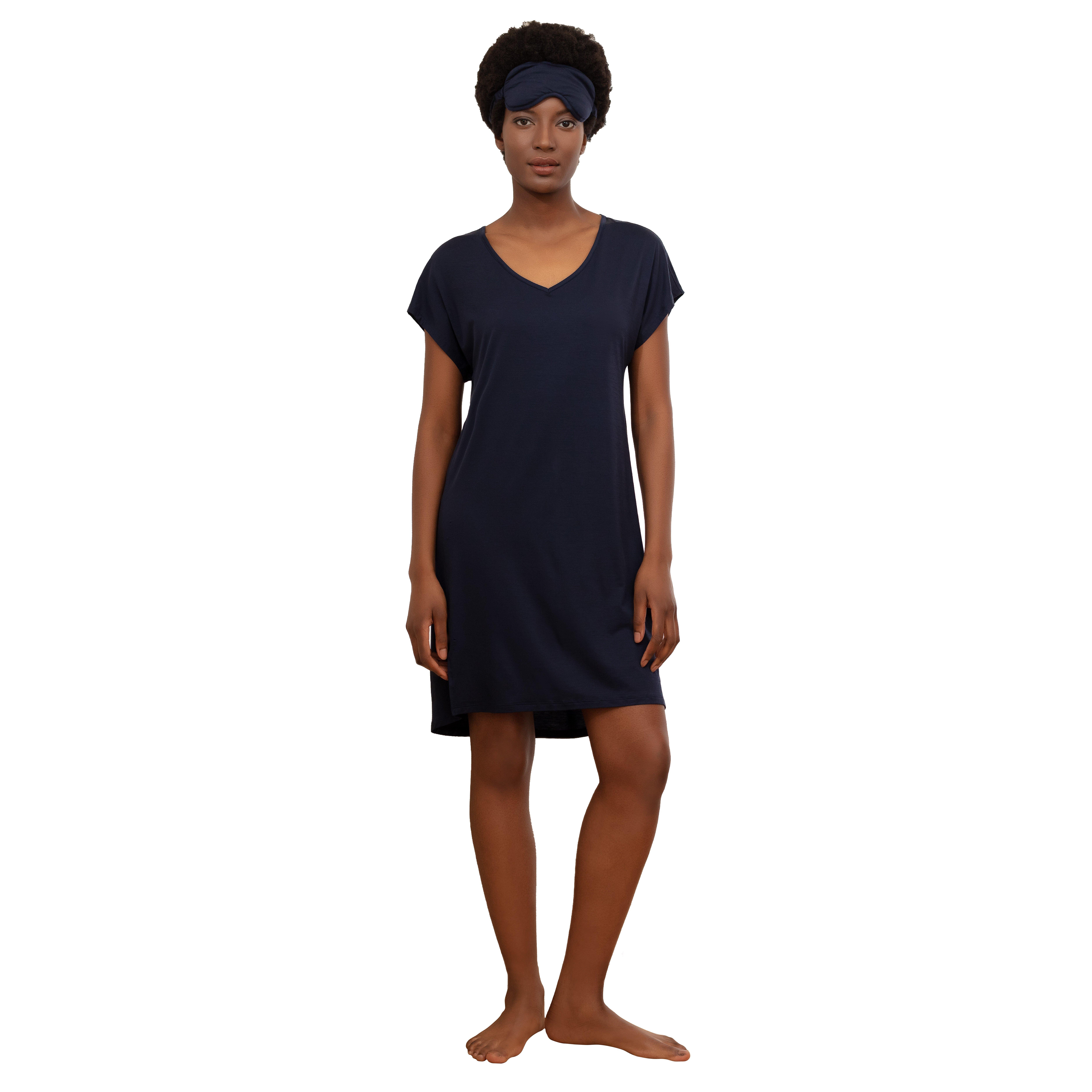 Image of Stay Cool Nachthemd Nattcool Damen Marine L