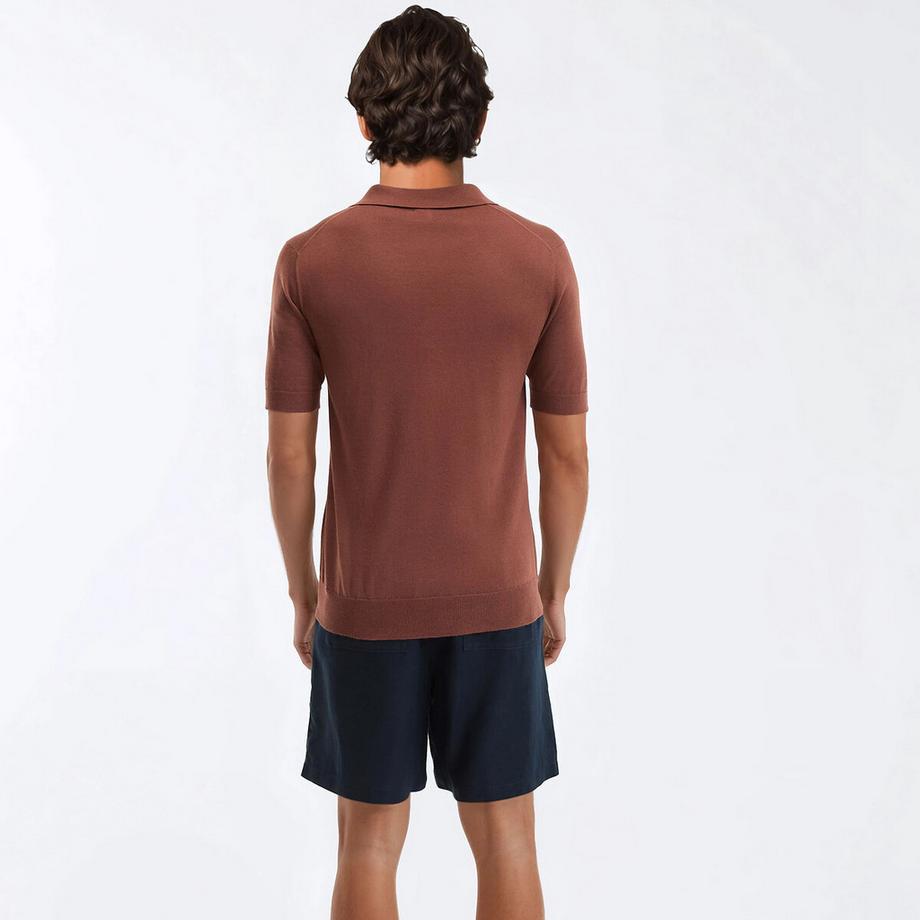 La Redoute Collections Polo Col V Manches Courtes  