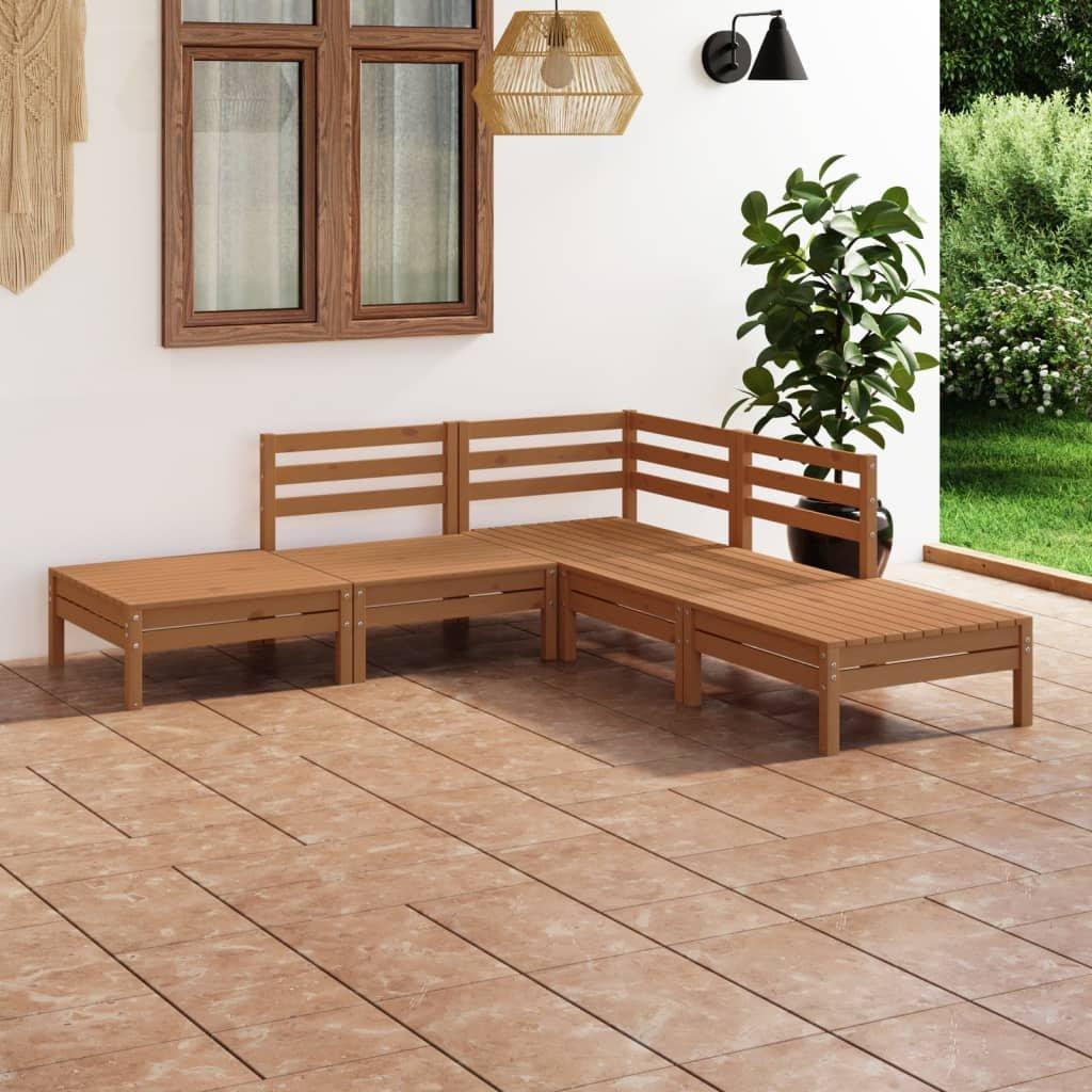 VidaXL Garten-lounge-set kiefernholz  