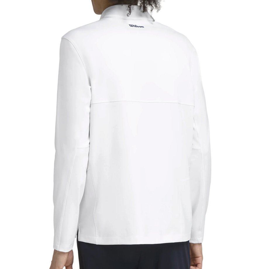 Wilson  Elevate Performance Demi-Zip Homme, blanc 