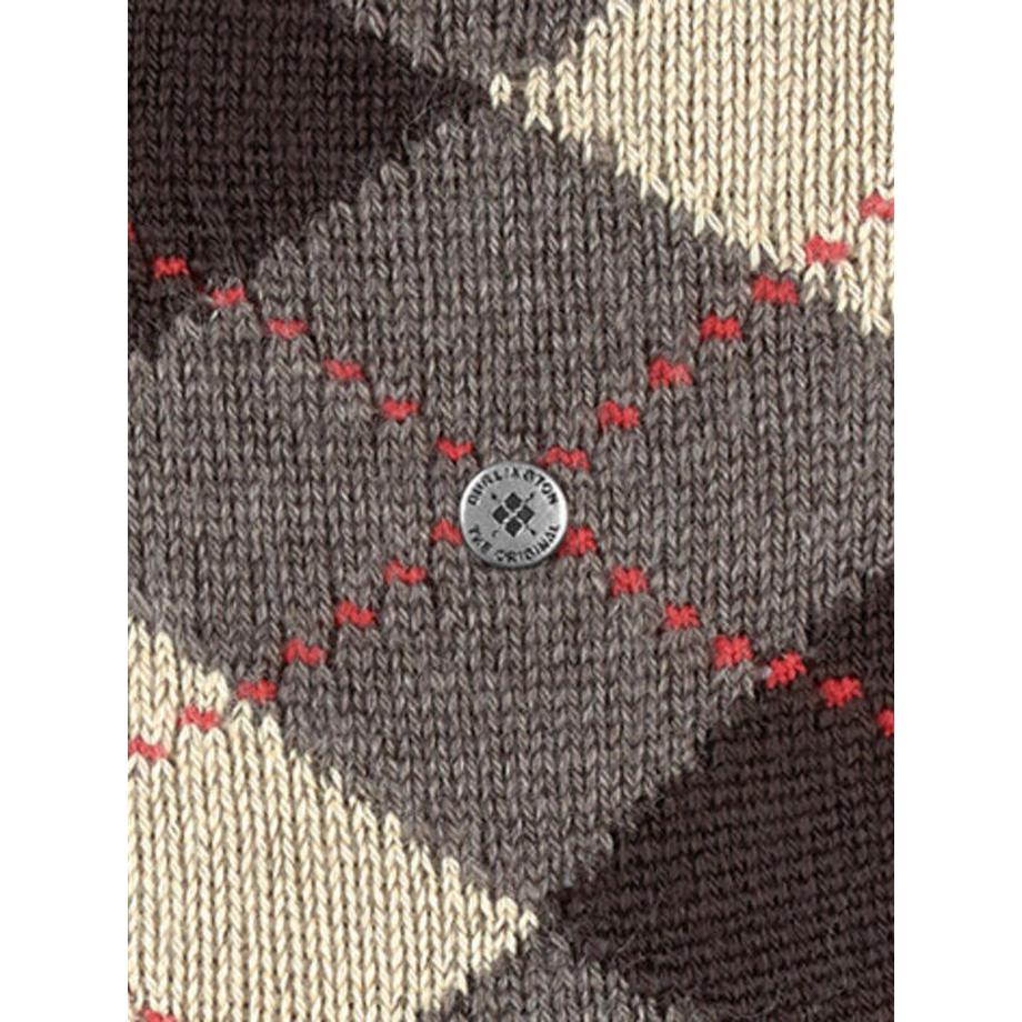 Burlington Preston Rautenmuster Socken  