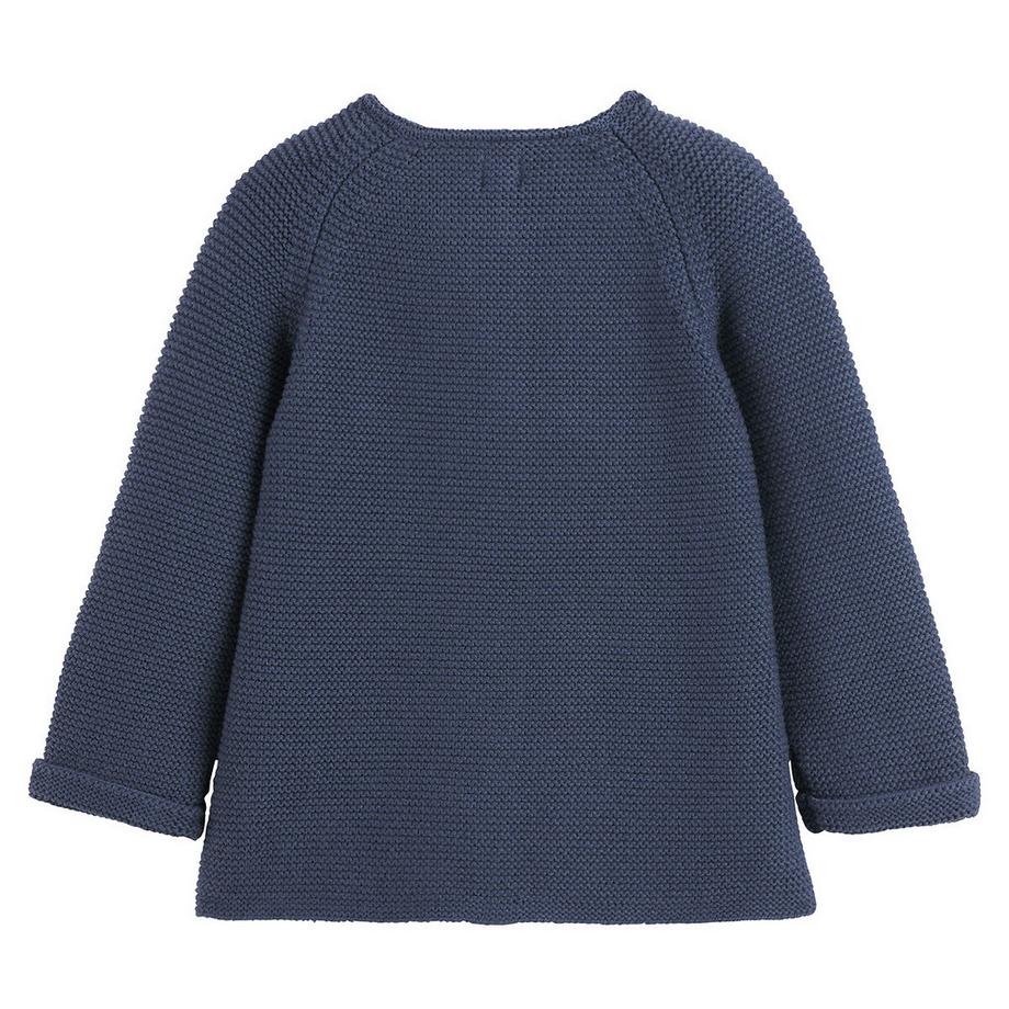 La Redoute Collections  Gilet boutonné en point mousse 