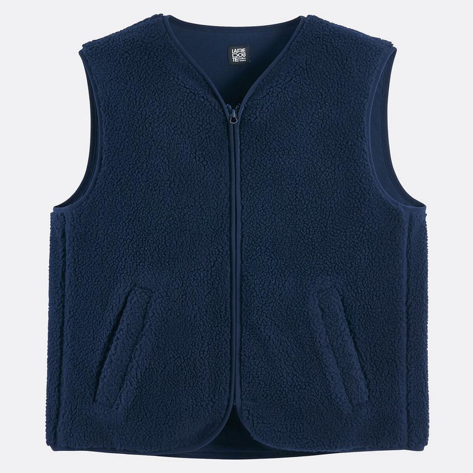 La Redoute Collections Cardigan in maglia grossa con cerniera  