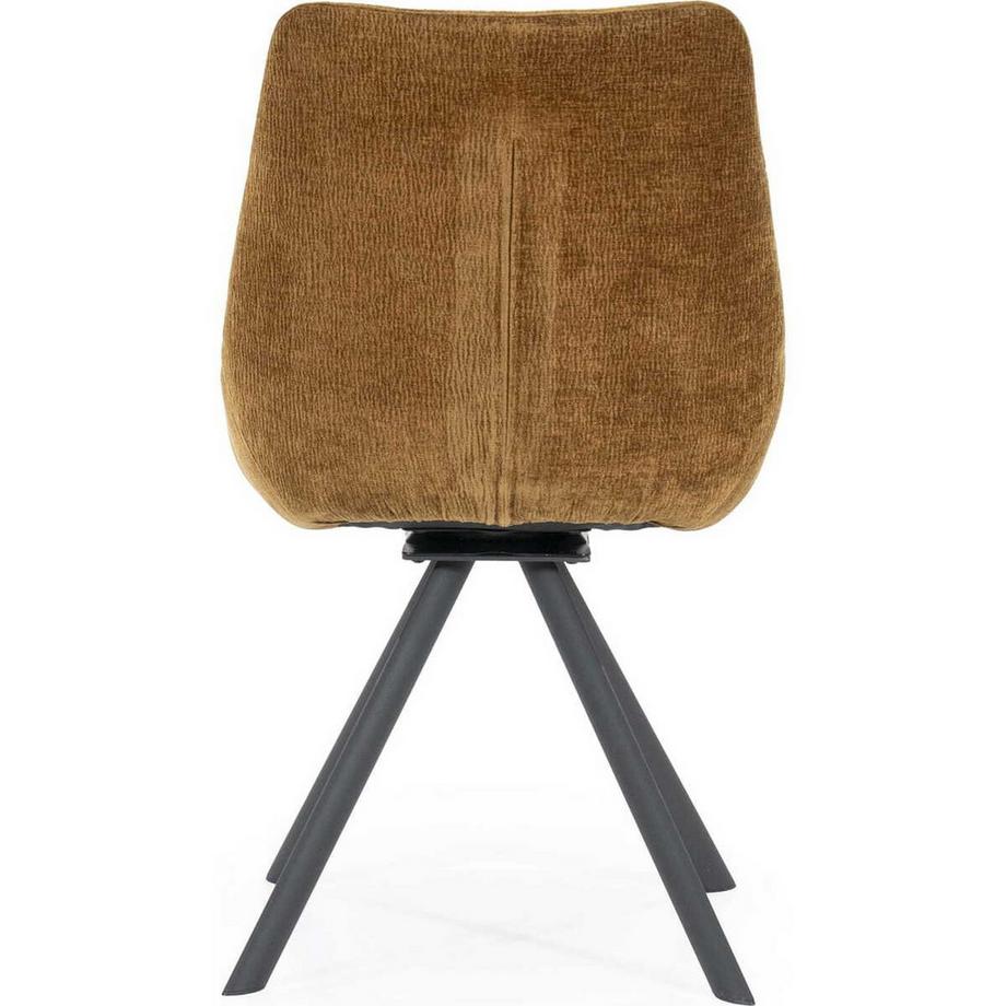 mutoni Chaise de salle à manger Bliss mustard  