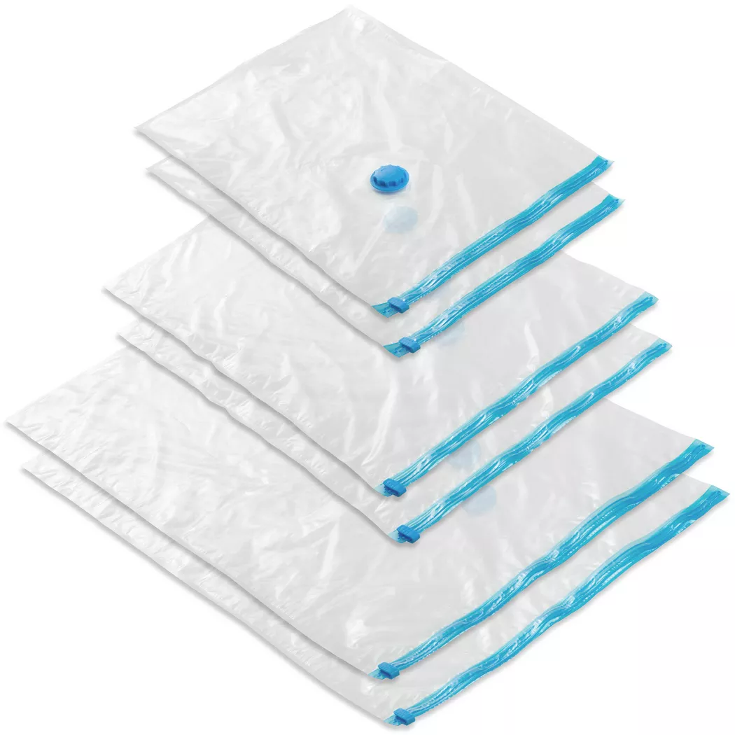 tectake Vacuum Storage Bags in Clear | Size: Large