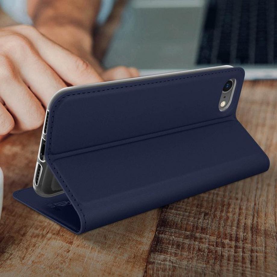 DuxDucis  Klapphülle iPhone 7/8/SE 2020 Dunkelblau 