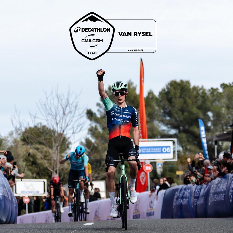 VAN RYSEL Chaussettes Vélo Aéro Officielles Decathlon AG2R La Mondiale Team  