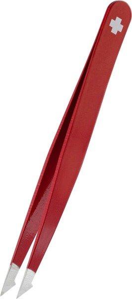 Rubis  Pinzette Schweizerkreuz evolution, rot, Inox 