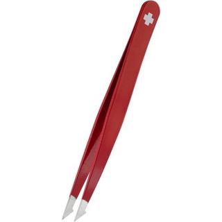 Rubis  Pinzette Schweizerkreuz evolution, rot, Inox 