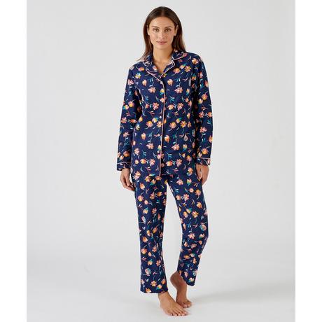 Damart  Pyjama Flanell aus bedruckter Baumwolle 