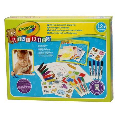 Crayola  Mein 1. Mal- und Stickerspass 