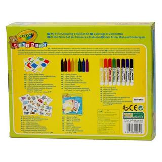 Crayola  Mein 1. Mal- und Stickerspass 