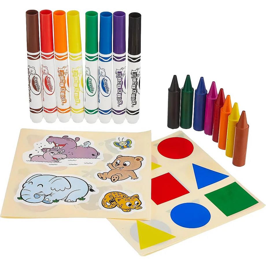 Crayola  Mein 1. Mal- und Stickerspass 