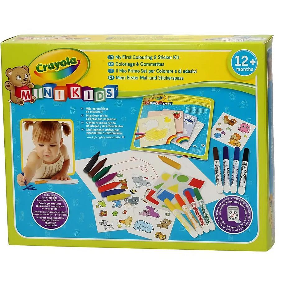 Mein 1. Mal- und Stickerspass