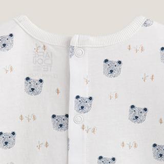 La Redoute Collections  Lot de 2 T-shirts manches longues imprimés ours 