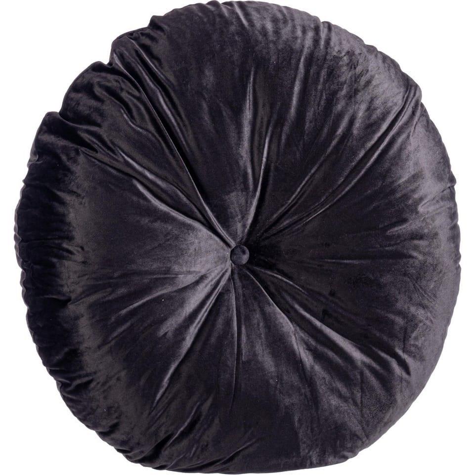 mutoni Coussin Artemis noir rond 90  