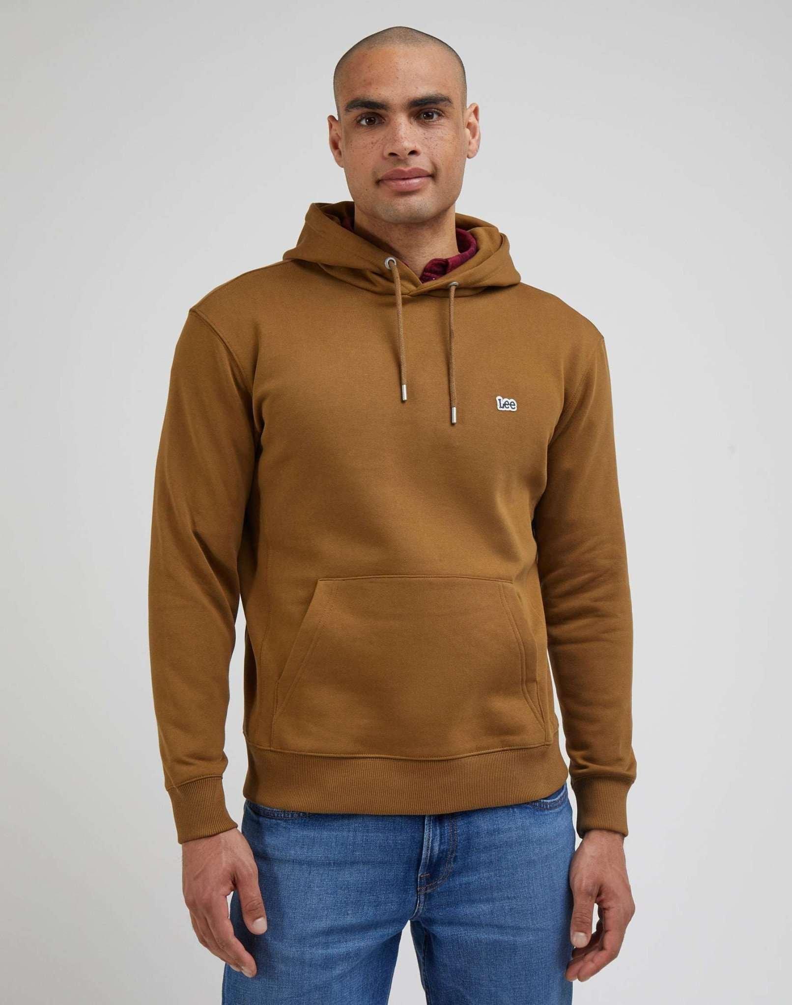Image of Sweatshirts Plain Hoodie Herren Beige S