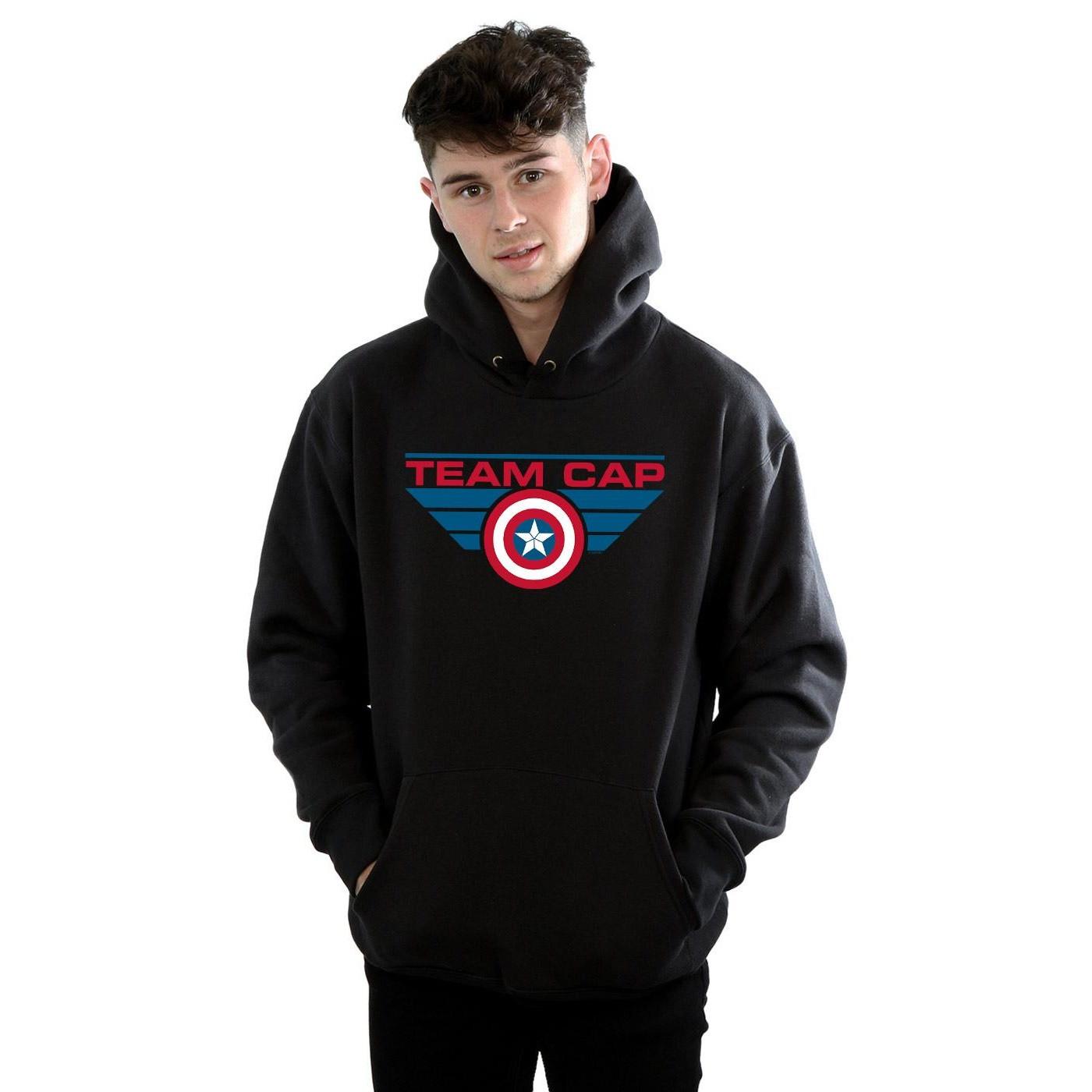 MARVEL  Civil War Team Cap Kapuzenpullover 