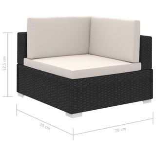 VidaXL Gartenmöbel set poly-rattan  