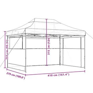 VidaXL tenda per feste Poliestere  