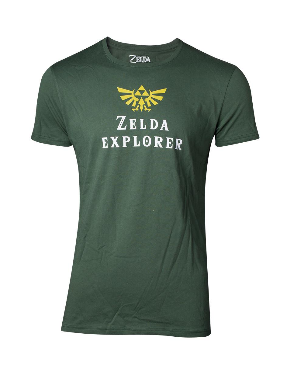 Image of T-shirt - Zelda - Zelda Explorer Herren L