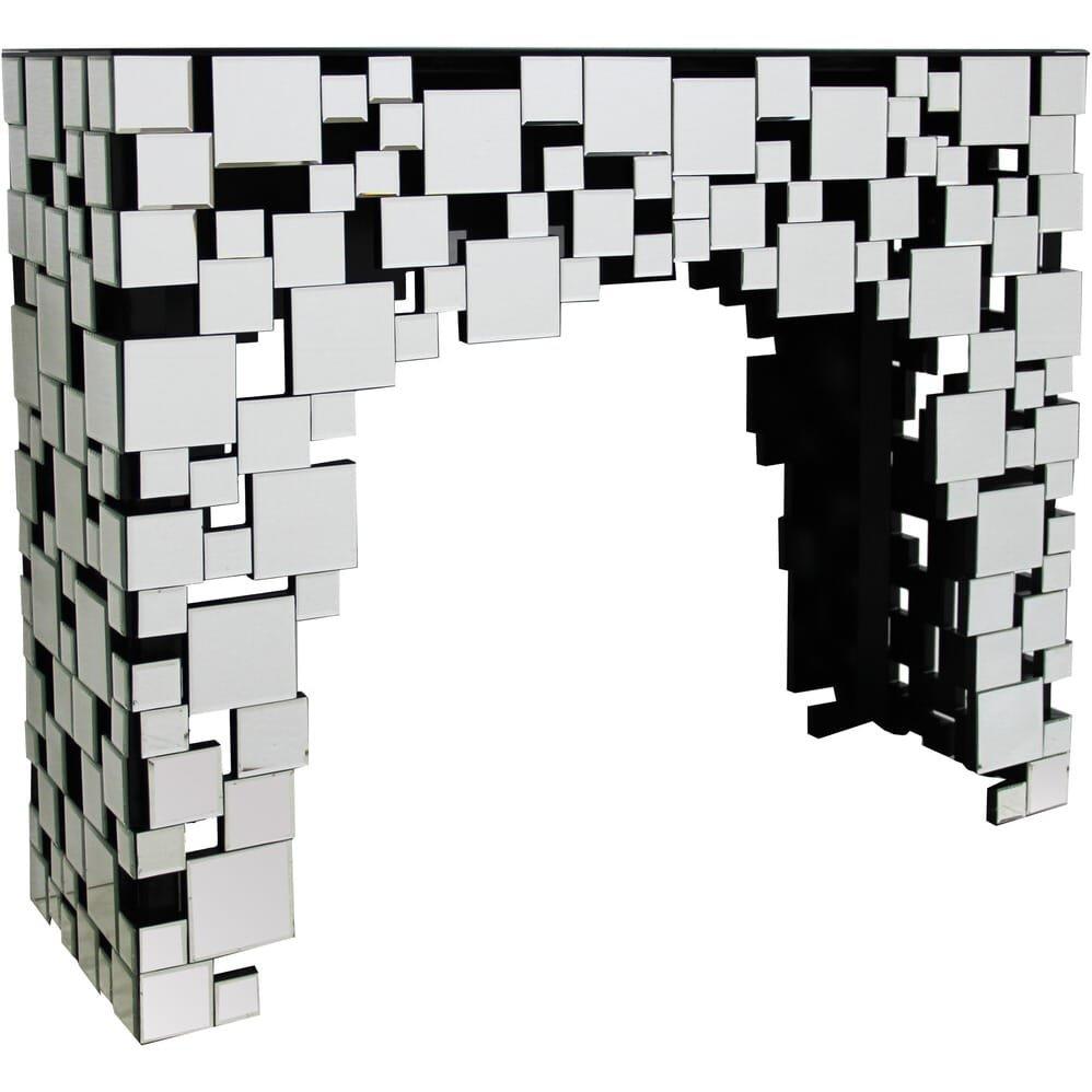 Image of Konsolentisch Spiegelglas 111x36x91 Konsolentisch Spiegelglas 111x36x91