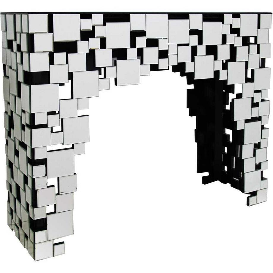 Konsolentisch Spiegelglas 111x36x91