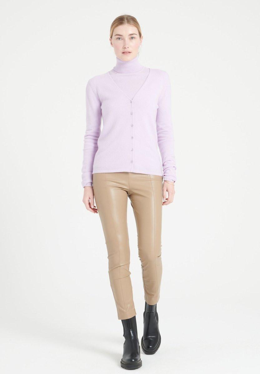 Studio Cashmere8 LILLY 7 V-Ausschnitt taillierte Strickjacke  