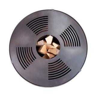 Mr. Grill Feuerschale mit Kreuzfuss & Grillring  