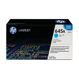 Hewlett-Packard  HP Toner-Modul 645A cyan C9731A Color LaserJet 5500 12'000 S. 