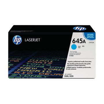 HP Toner-Modul 645A cyan C9731A Color LaserJet 5500 12'000 S.