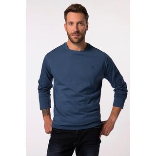 JP1880  Maglia basic con taglio speciale per l'addome, scollo a girocollo e maniche lunghe, fino alla tg. 8XL 